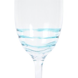 Neptune Tide Blue Wine Glass - Blue