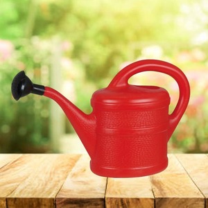 Small Plastic Watering Can 1L Red Houseplant Mini Watering Can - Red by Geli