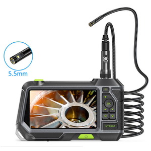 5.5mm Dual Lens Cavity Camera and Endoscope with 5 inch HD IPS Monitor by UK Inspection Camera
