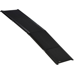 PawHut Portable Folding Dog Ramp for Car with Non-Slip Surface for XL Dogs - Black by PawHut