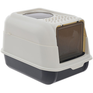 Kidkid Large Top Entry Cat Litter Box with Hood and Scoop by Kidkid
