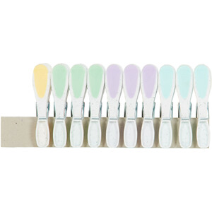 Pack of 24 My Laundry Pegs Spring - Multicolour