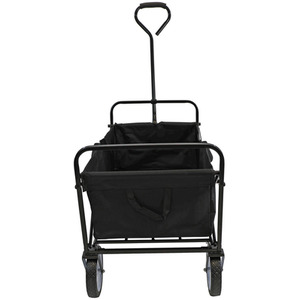 Festival Wagon Garden Cart Trolley - Black by International