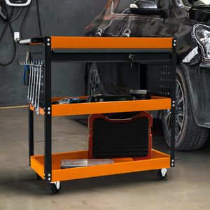 T-Mech Tool Storage Trolley - Orange by T-Mech