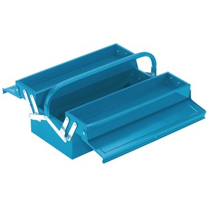 Draper 430mm Two Tray Cantilever Tool Box by Draper