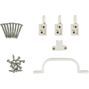 Fly Screen For Door Frame - White by tectake