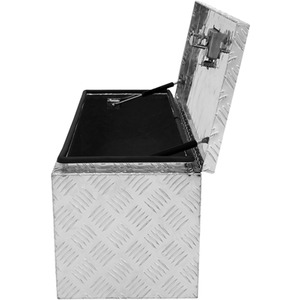 Aluminium Lockable Toolboxes - Silver / 71cm by T-Mech
