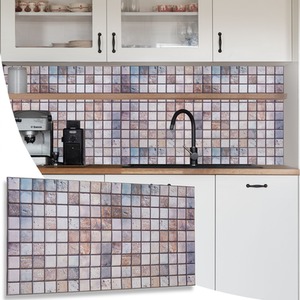 3D Wall Panels (96x48 cm) PVC Cladding Panel Mosaic Tiles Effect by NOVECRAFTO