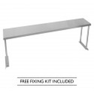 Kukoo Single Tier Steel Over-Shelf 1800mm - Silver by Kukoo