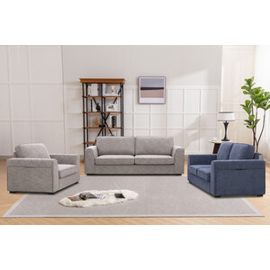 Matilda 3-Seater Sofa - Grey