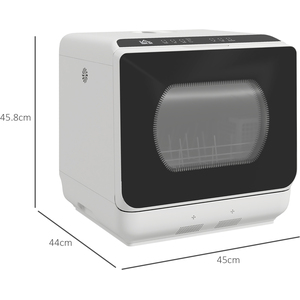 HOMCOM Table Top Dishwasher with 4 Settings by HOMCOM