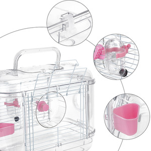 Transparent Hamster Cage by Livingandhome