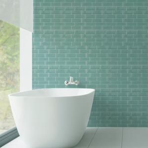 Walplus 3D Glossy Tile Stickers by WALPLUS