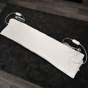 Electric Blanket Throw with Temperature Settings - White / 150cm by Samuel Alexander