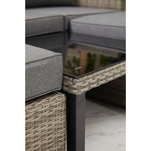 New Hampshire Transformer Patio Set - Grey by Malay