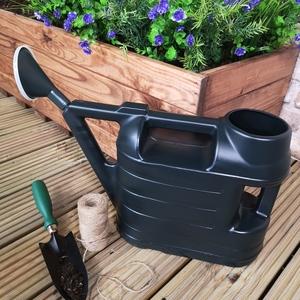 2 of 6.5L Ward Garden Watering Can With Rose - Green - Green by Samuel Alexander