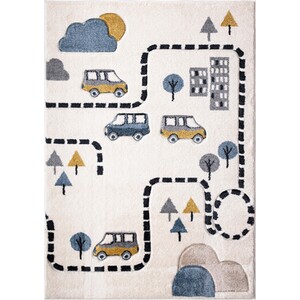 City Journey Rug - White