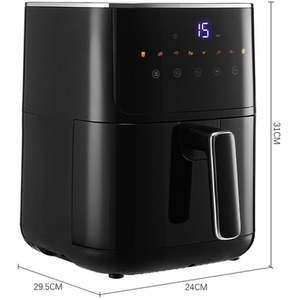4.7L Smart Air Fryer with Touch Screen by Livingandhome