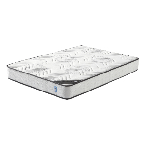 Aurora Pocket Spring Rolled Mattress - White / Double by Living Solutions