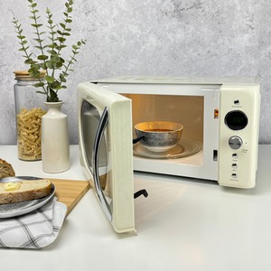 Hamilton Beach 20L Retro Cream Microwave - Cream by Hamilton Beach
