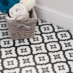 Comet Peel and Stick Vinyl Floor Tiles 0.93sqm by Fine Decor