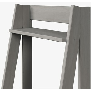 Scandian Grey Ladder Bookcase - Distressed Grey Wax by Mercers Furniture