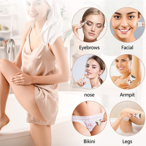 Ultimate 4-in-1 Women's Electric Shaver - Gold