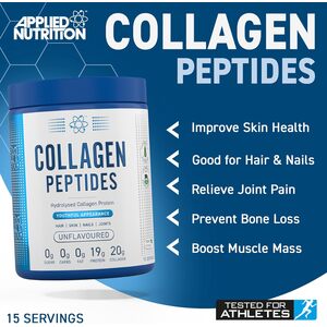 Collagen Peptides Powder 20000mg - Blue by Applied Nutrition