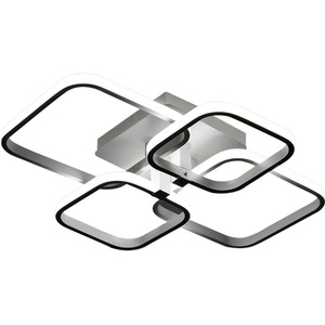 Metal Chandelier Ceiling Light (White Frame) - White / 60W by Livingandhome