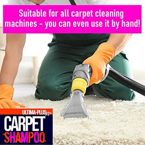 Carpet Cleaning Shampoo High Concentrate for All Carpets - Pink / 20kg by Ultima-Plus XP