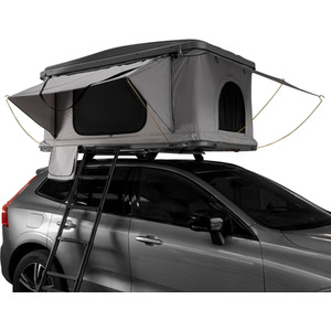 Pop Up Car Roof Tent 2-3 Person - Grey by Monster Shop