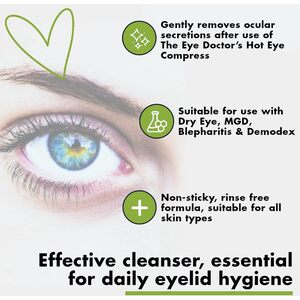 Tea Tree Eyelid Cleanser 100ml - White by The Eye Doctor