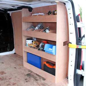 Monster Racking Ford Transit Custom SWB Van Rack - Brown by Monster Racking