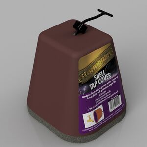 Outside Hard Shell Anti Freeze Tap Proctector - Brown by Stormguard