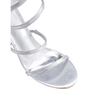 Spiral Ankle-Wrap Stiletto Sandals by komore