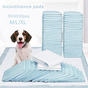 Disposable Puppy Training Pads for Toilet Training - Blue / M (50Pcs) by Livingandhome