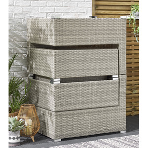 Avalon 5 Piece Rattan Sofa Set - Natural by Outdoor Essentials