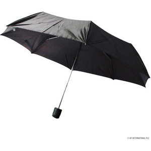 Compact Folding Umbrella - Black / 4 by Prima