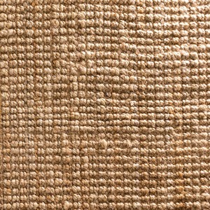 Chunky Boucle Natural Jute Rustic Area Rug by The Rug House