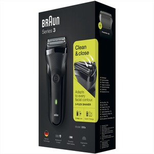 Braun Series 3 300 Electric Shaver, Razor for Men - Black by Braun