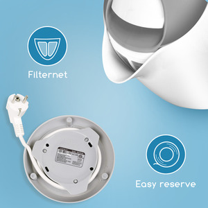 Small Electric Kettles - Grey by Aigostar