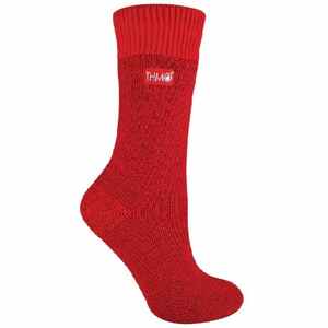 3 Pack Multipack Ladies Thick Winter Warm Socks with Comfort Top - Red by THMO
