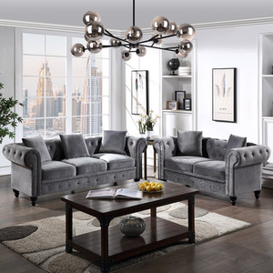 15-Light Modern Glass Bubble Chandelier - Black