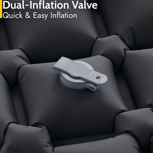 Lightweight Single Camping Mat with Pillow by Trail