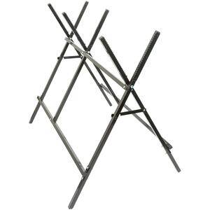 Folding Iron Log Saw Horse - Black by Harbour Housewares