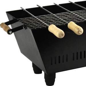 Mini Portable Barbecue Heavy Duty - Black