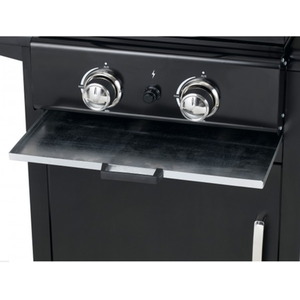 Mayfield Outdoor 2 Burner Gas Barbecue Grill - Black by Tepro