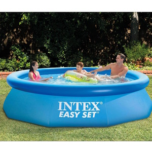 Intex Easy Set Inflatable Swimming Pool - Blue by Intex
