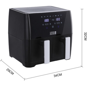 Smart Dual Drawer Energy-Saving Air Fryer by Livingandhome