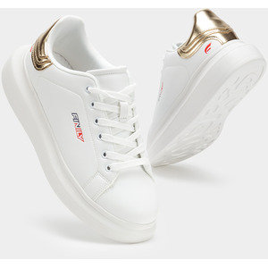 Monique Womens Casual Lace-up Trainer by Finily